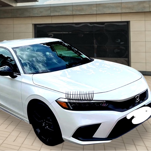 👀“Black CAR Eyelashes” for Your Car, Truck, SUV, Jeep Motorcycle … - Picture 11 of 16